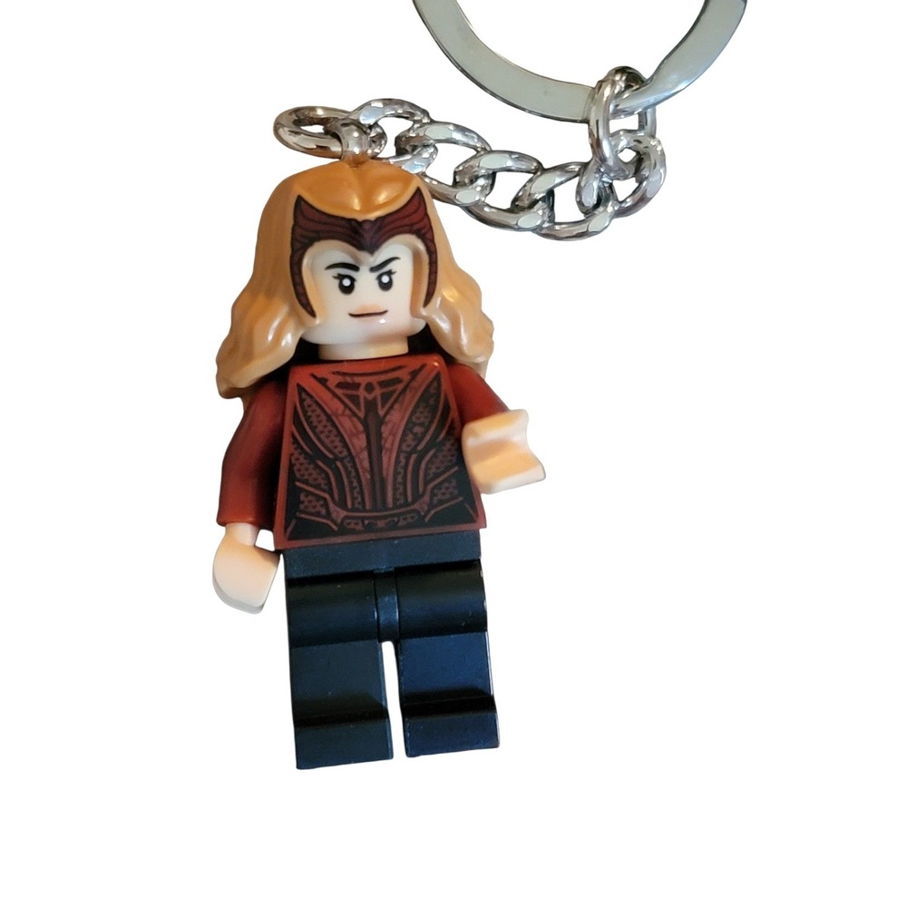 LEGO Scarlet Witch Keychain Marvel Infinity Saga  Red New 854241 Wanda Maximoff